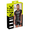 NEK T-shirt TOP ORMETO Noir-Rouge